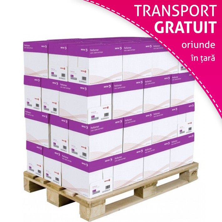 Hartie Xerox Performer 200 topuri/palet, format A4, 80g, 500 coli/top - imagine 5